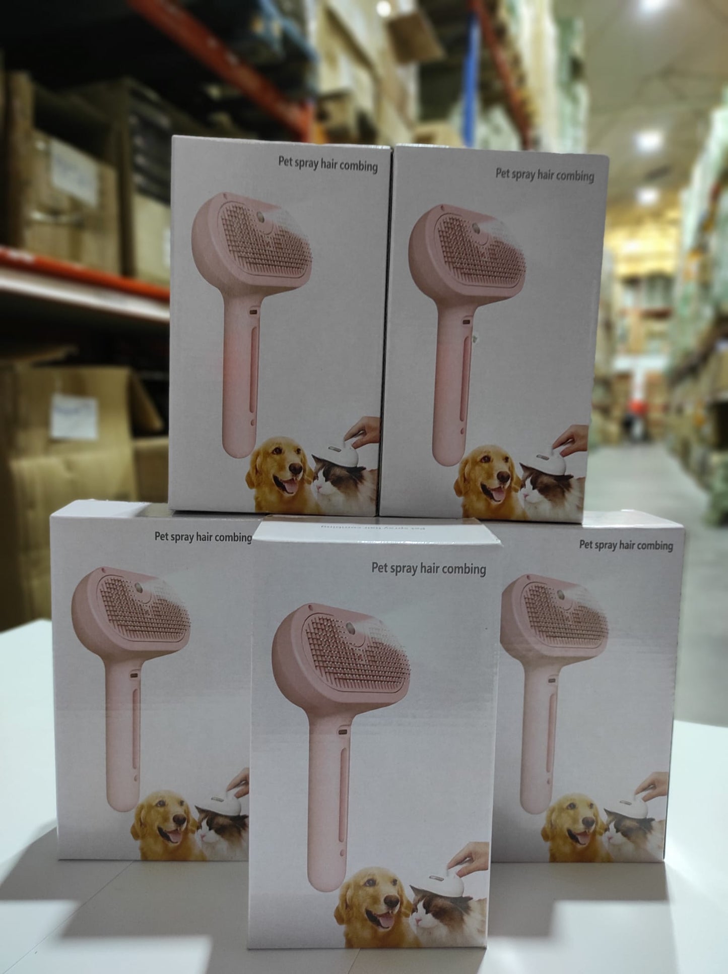 Cepillo de vapor para mascotas rosa - additional image 16